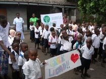 I bambini del quartiere di Mikondo, Kinshasa